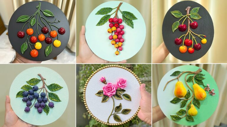 Non crederai ai tuoi occhi… incredibili decorazioni con un semplice pezzo di argilla!