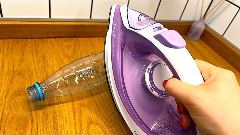 Non ci crederai… stirando semplici bottiglie di plastica ho creato meraviglie!