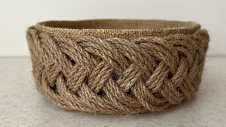 Non ci crederai… con due semplici intrecci ho creato cesti sorprendenti!