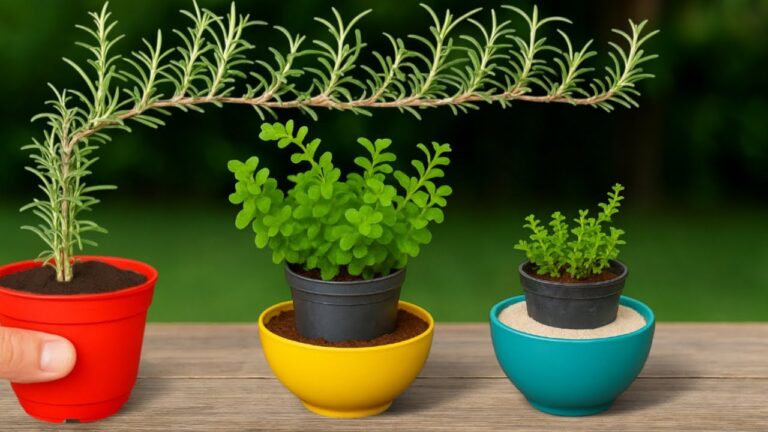 Non ci crederai… coltiva rosmarino, origano e timo in uno spazio minuscolo!