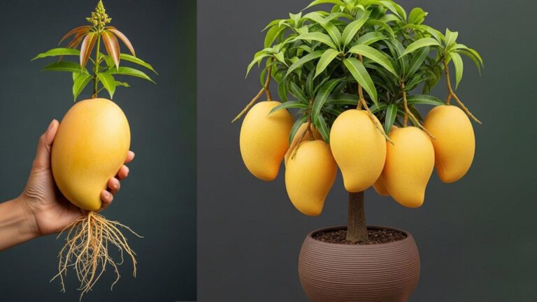 Questo semplice gesto ti farà coltivare un albero di mango in pochissimo tempo…