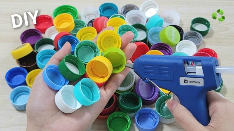 Questo semplice gesto trasforma tappi di plastica in simpatiche decorazioni… scopri come!
