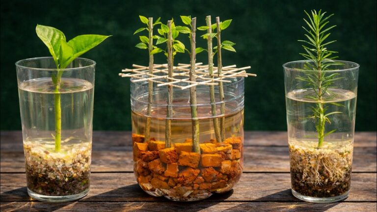 Scopri 5 trucchi per radicare piante senza cambiare l’acqua