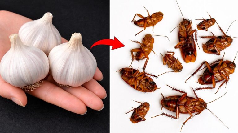 Elimina 10 blattodee con un solo spicchio d’aglio e segui questi trucchi geniali!