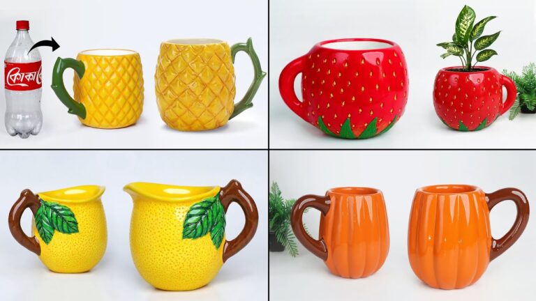 5 Idee per Creare Vasi in Cemento che Sembrano Ceramica! Scopri Come!