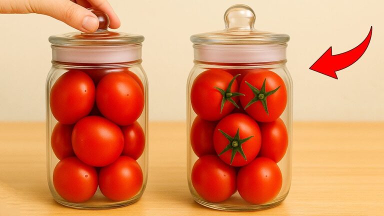 10 trucchi infallibili per conservare i pomodori freschi fino a 1 anno!