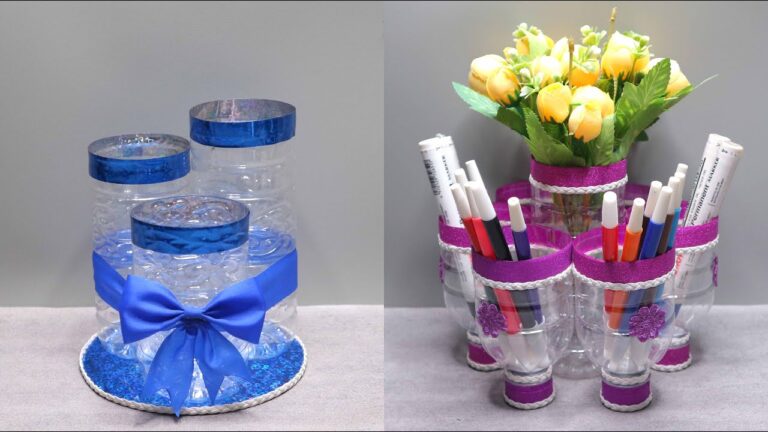 10 idee creative per riutilizzare bottiglie di plastica in modo utile e originale