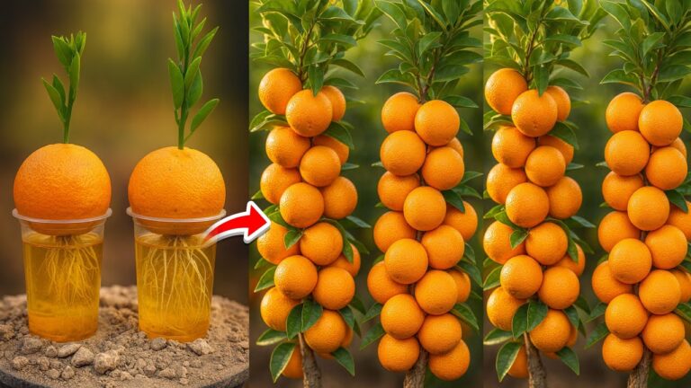 Scopri 5 semplici passaggi per far crescere un arancio da un frutto!