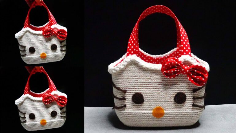 5 idee geniali per creare Hello Kitty con plastica riciclata! Scopri come farlo!