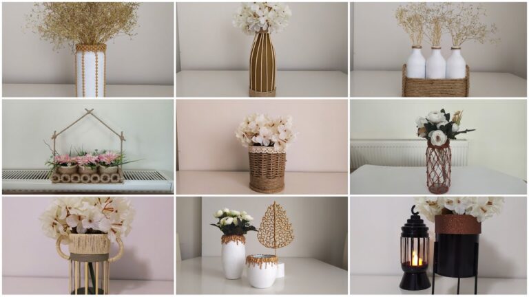 9 idee creative per realizzare vasi fai da te unici e sorprendenti!