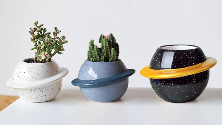 5 idee creative per realizzare vasi di fiori in cemento e gesso fai da te