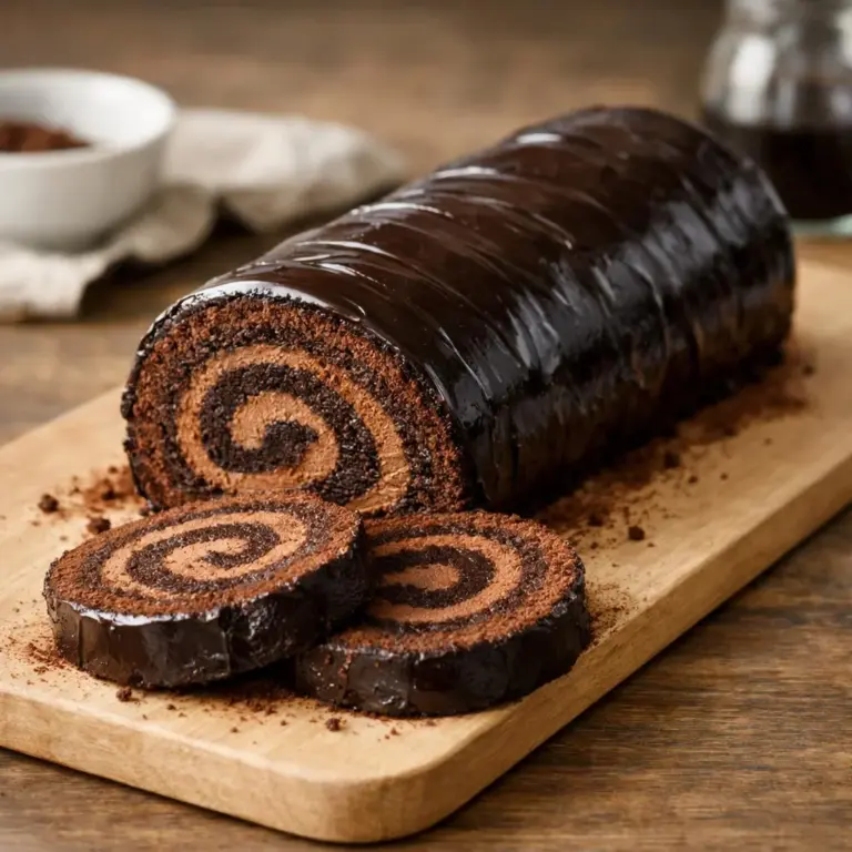 Torta di Natale al cioccolato: il trucco per una bûche veloce e cremosa