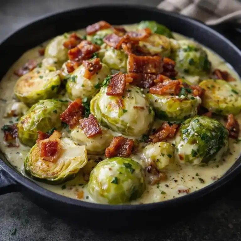 Cavoletti di Bruxelles cremosi con pancetta: ecco la ricetta perfetta