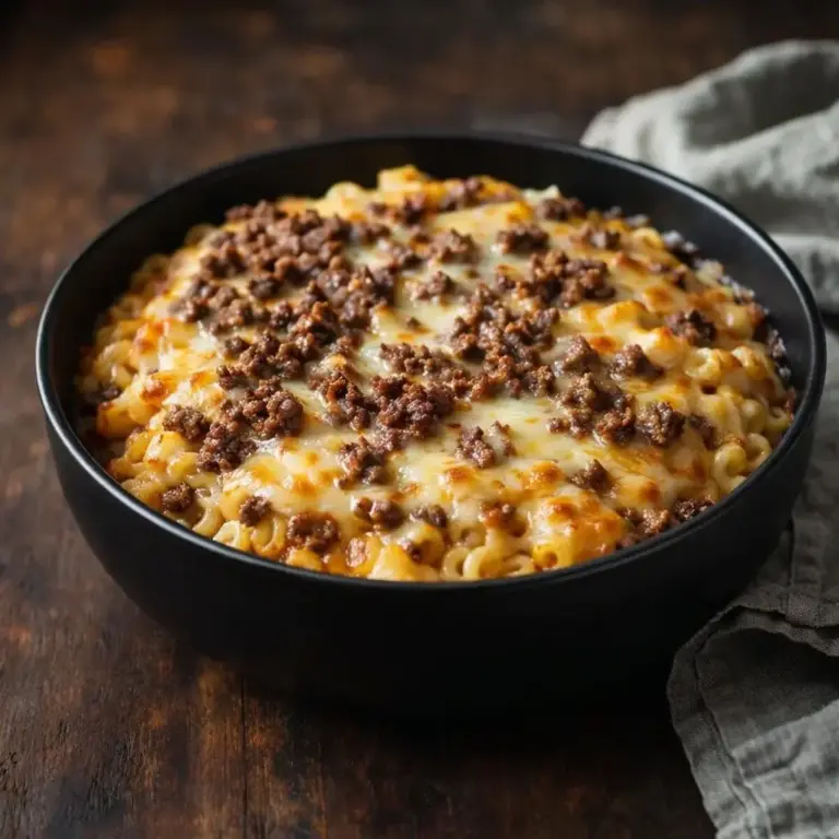 Gratin di pasta con raclette e carne macinata: il trucco per un piatto goloso