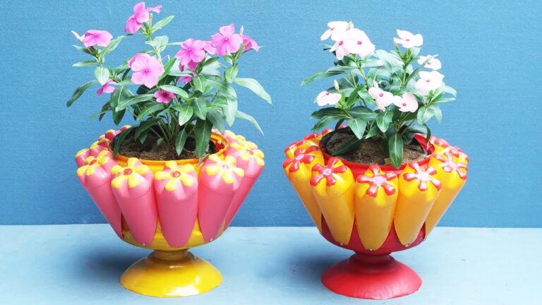 10 idee per riciclare bottiglie in vasi fioriti creativi e sorprendenti!