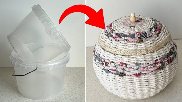 Trasforma 5 oggetti di plastica in bellissime opere d’arte! Scopri come!