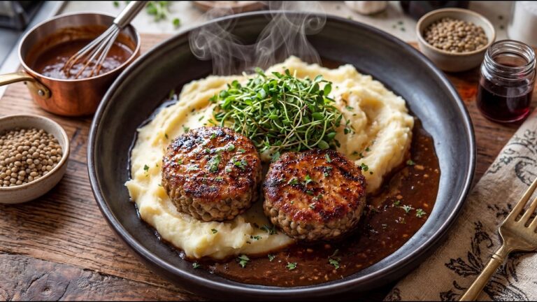 Scopri 5 ricette vegane che superano ogni dieta! Polpette con purè e salsa irresistibile