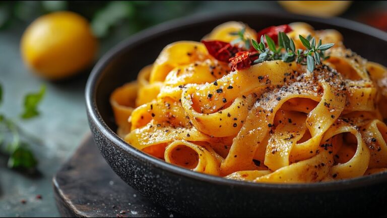 5 motivi per provare le tagliatelle vegane al limone nel 2025!