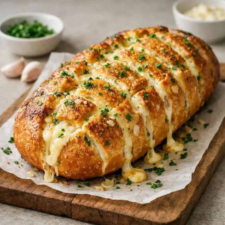 Pane all’aglio e formaggio: il segreto per un antipasto irresistibile