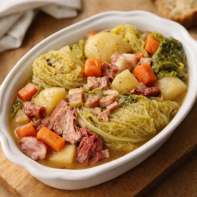 Zuppa di cavolo e ortaggi: il segreto per un piatto rustico e saporito