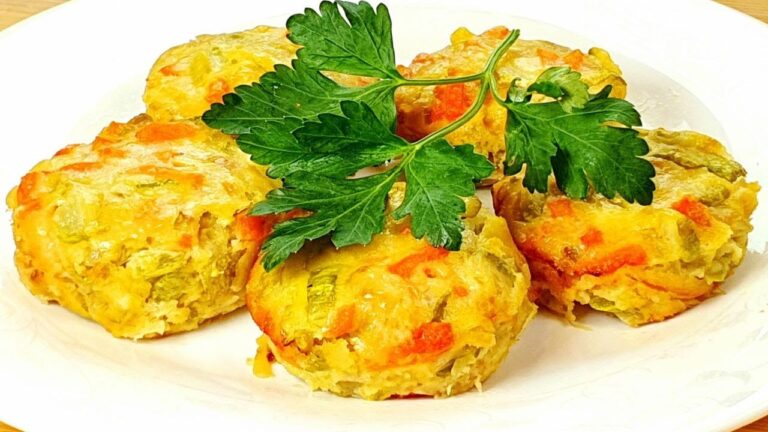 3 deliziosi rustici vegetariani con carote, zucchini ed uova da provare!