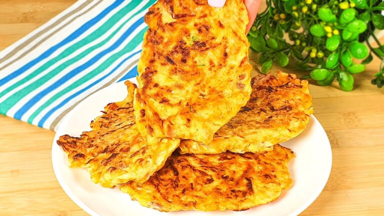 Scopri 2 idee per deliziosi pancake di verdure: carote, zucchini e uova!