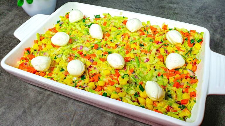 2 Zucchine e 1 Carota: il delizioso tortino di verdure che tutti possono fare!