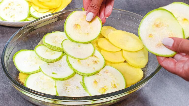 5 minuti per un delizioso Kartoffelauflauf con zucchine: sano e veloce!