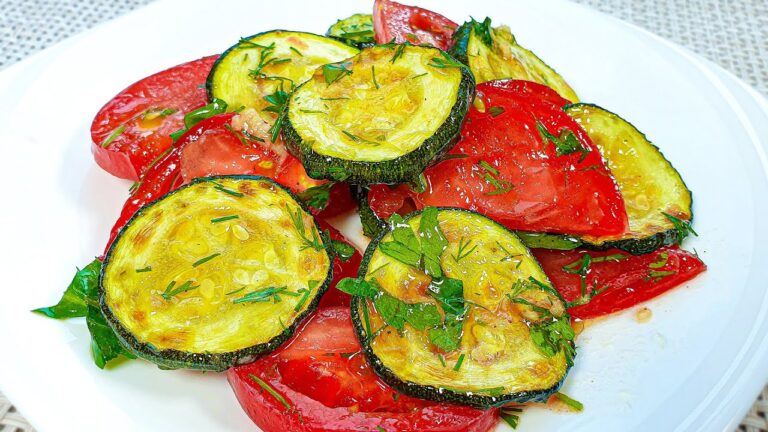 5 motivi per provare questo irresistibile insalata di zucchine e pomodori!