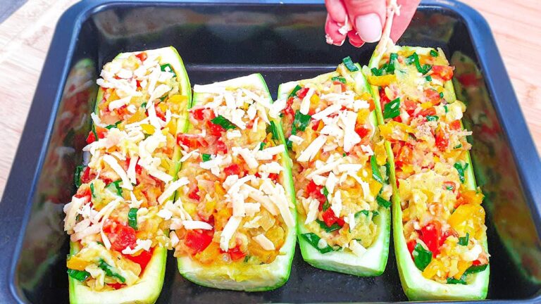 48 idee per zucchine ripiene al forno: il piatto sano che conquisterà tutti!