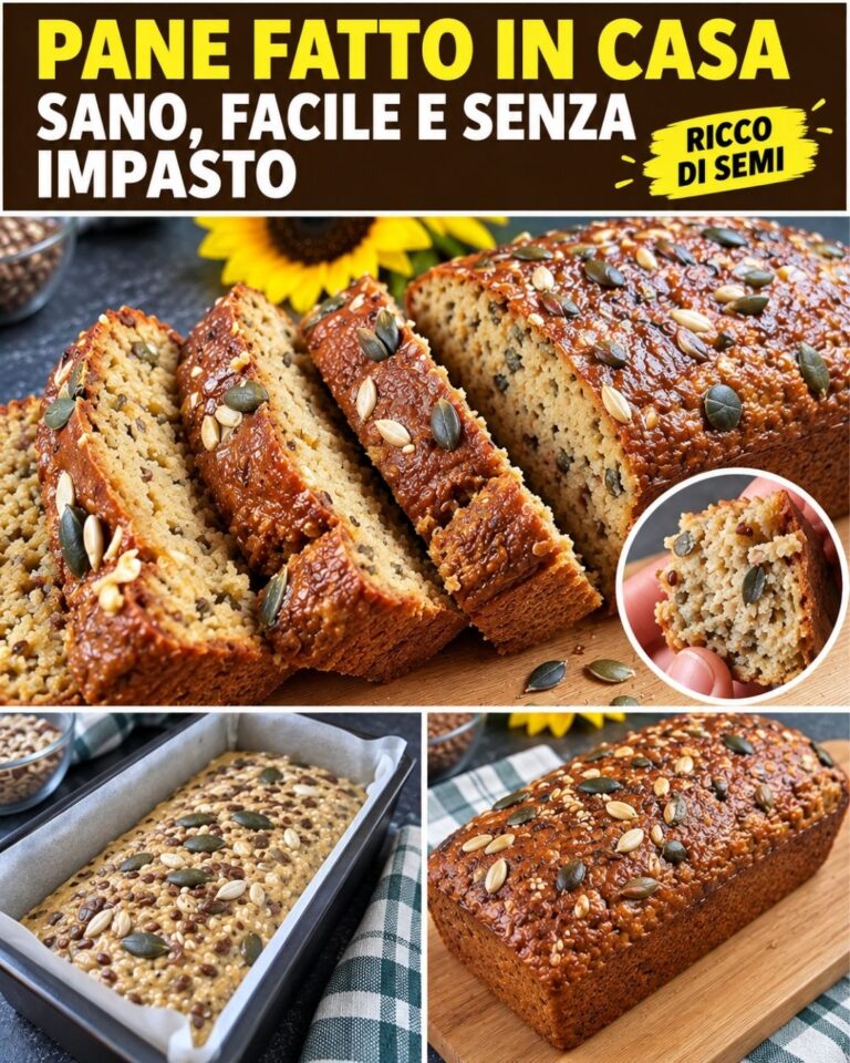 Pane ai fiocchi d’avena senza farina per una colazione sana — niente burro