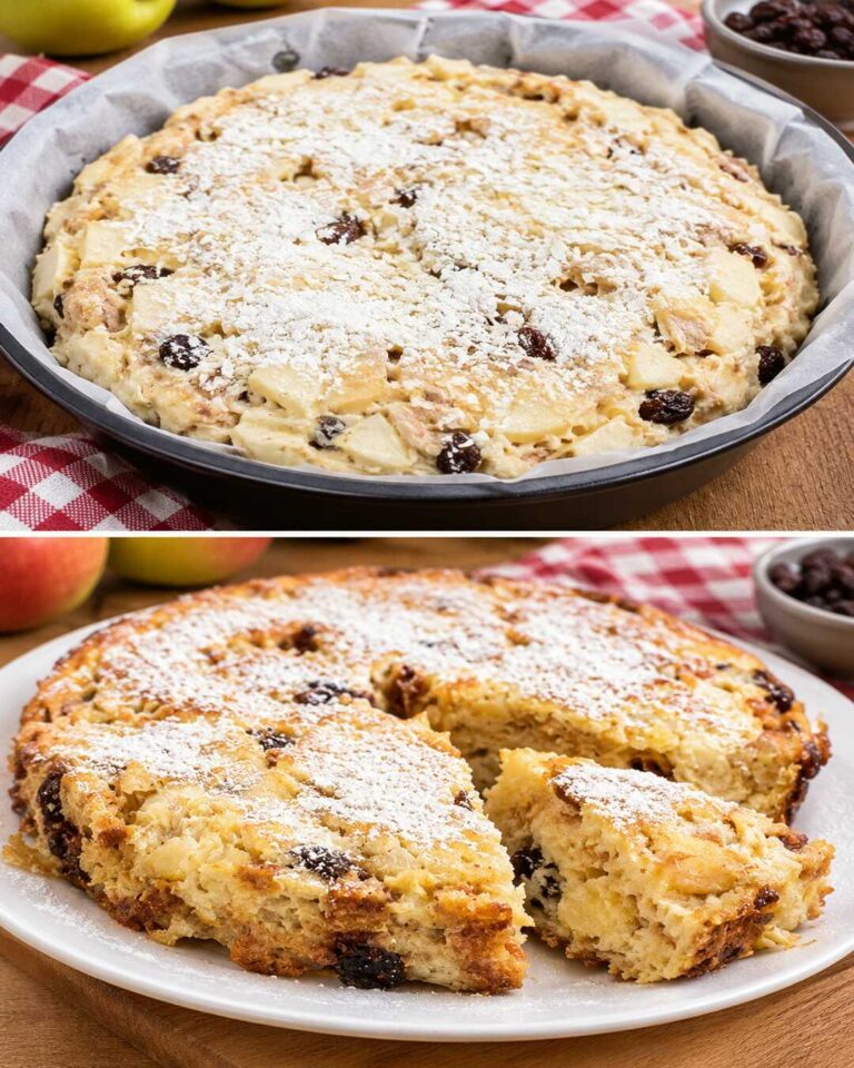 Nemmeno un grammo di zucchero! Torta dietetica di mele SENZA farina, semplice e golosa