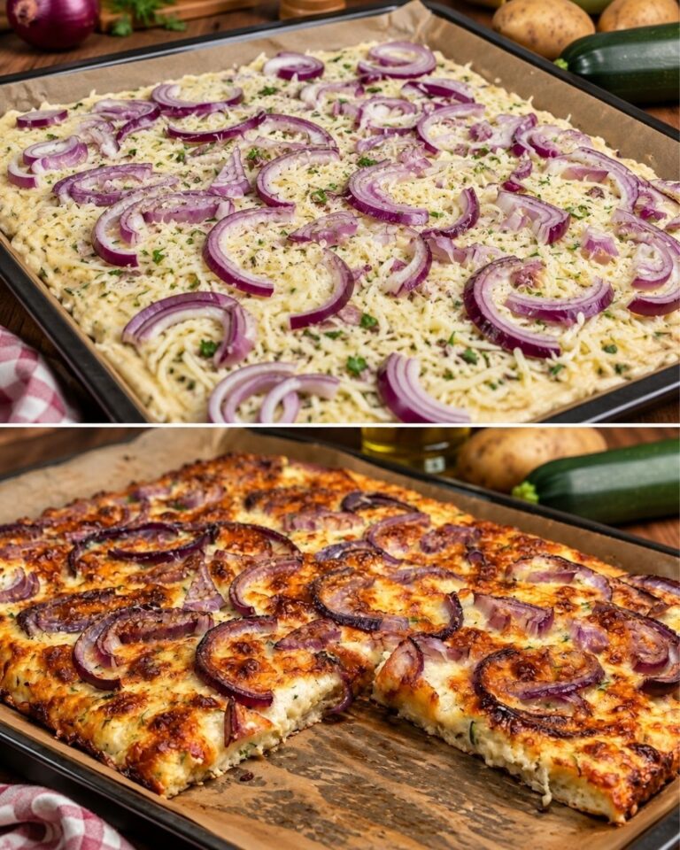 Patate e zucchine sono migliori della pizza! Una ricetta semplice ed economica!
