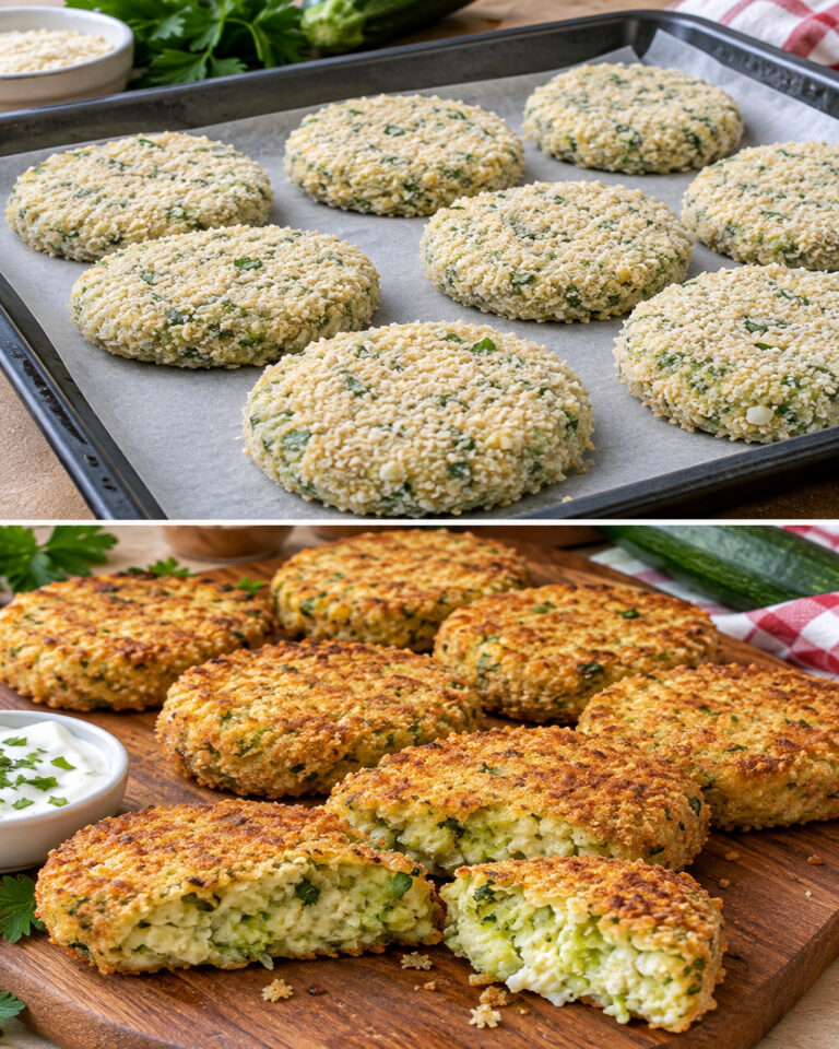 MEDAGLIONI DI RICOTTA E ZUCCHINE AL FORNO 🥒 leggeri e saporiti