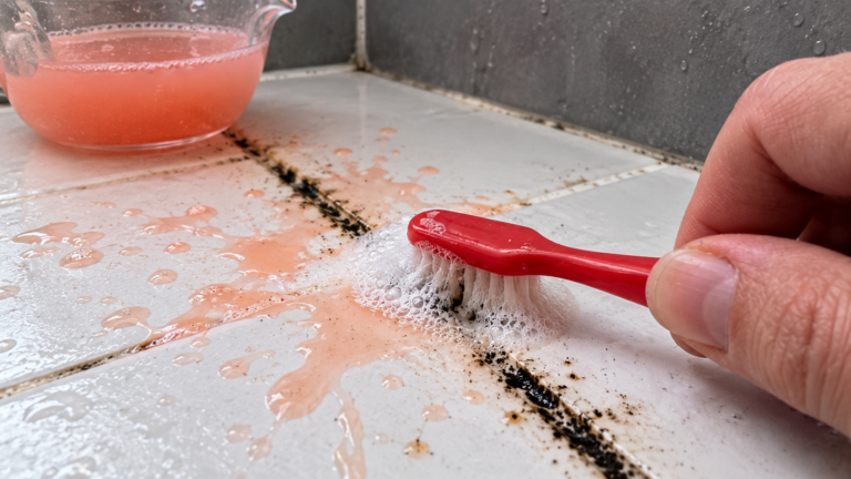 Versate questo sulle fughe: scoprite il trucco contro lo sporco accumulato