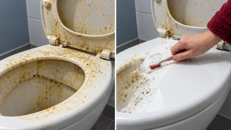 Le macchie gialle rovinano l’aspetto del vostro WC? Ecco un metodo di pulizia